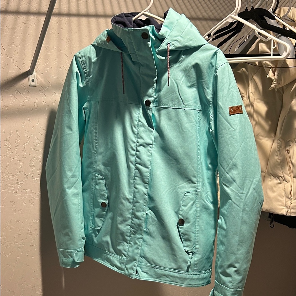 Roxy Light Blue Dryflight Ski Jacket